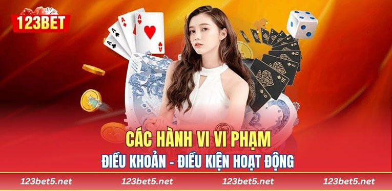 Các hành vi vi phạm điều khoản - điều kiện hoạt động