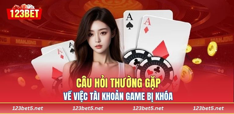 Câu hỏi thường gặp về việc tài khoản game bị khóa 