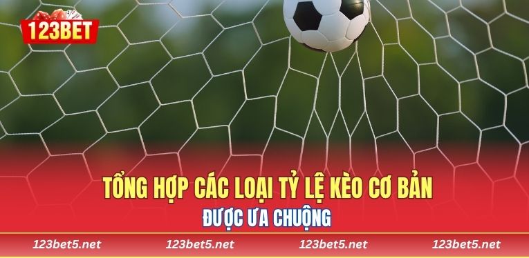 Tổng hợp các loại tỷ lệ kèo cơ bản được ưa chuộng